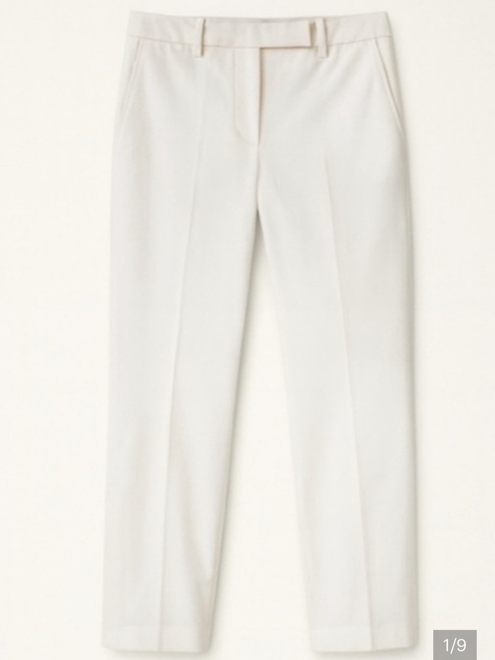 3.1 Phillip Lim |  Ivory Tailored Ankle Pants | Size 8